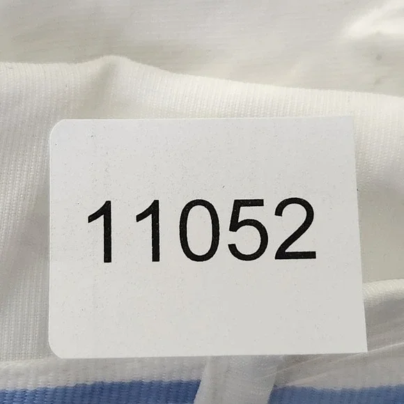 Vintage Steve Barrys Athletic Dept Windbreaker Mens XXXL White Blue Zip Up - Picture 10 of 10